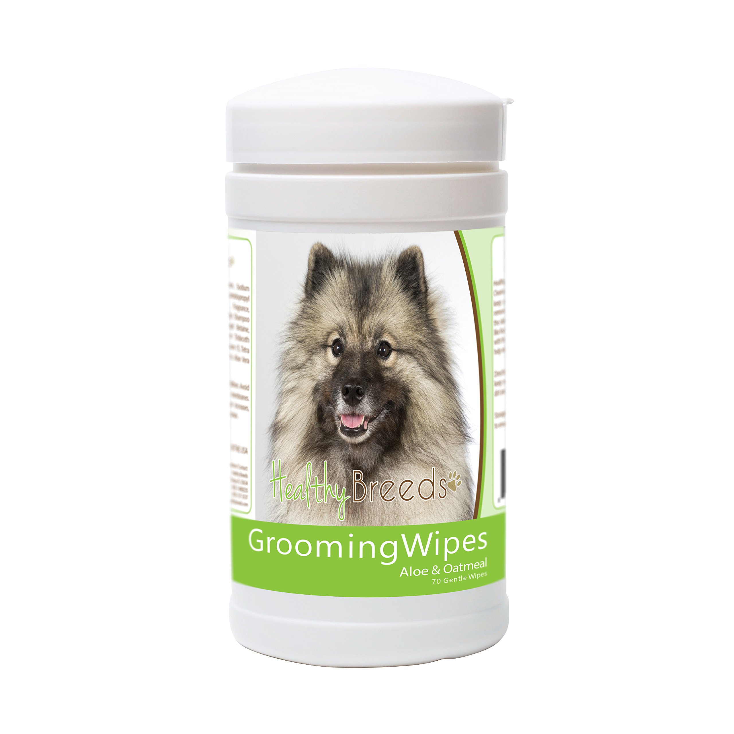 Healthy Breeds Keeshonden Grooming Wipes 70 Count