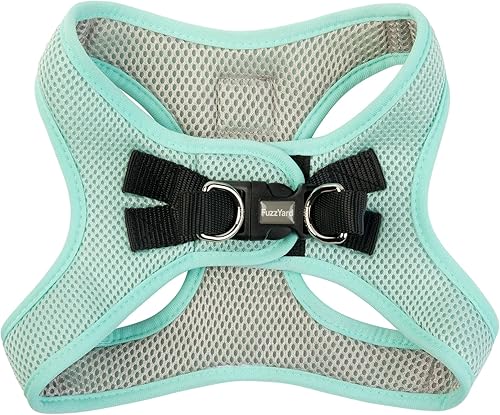 Miniatura 2 de FuzzYard Arnés verde menta para perros (grande)