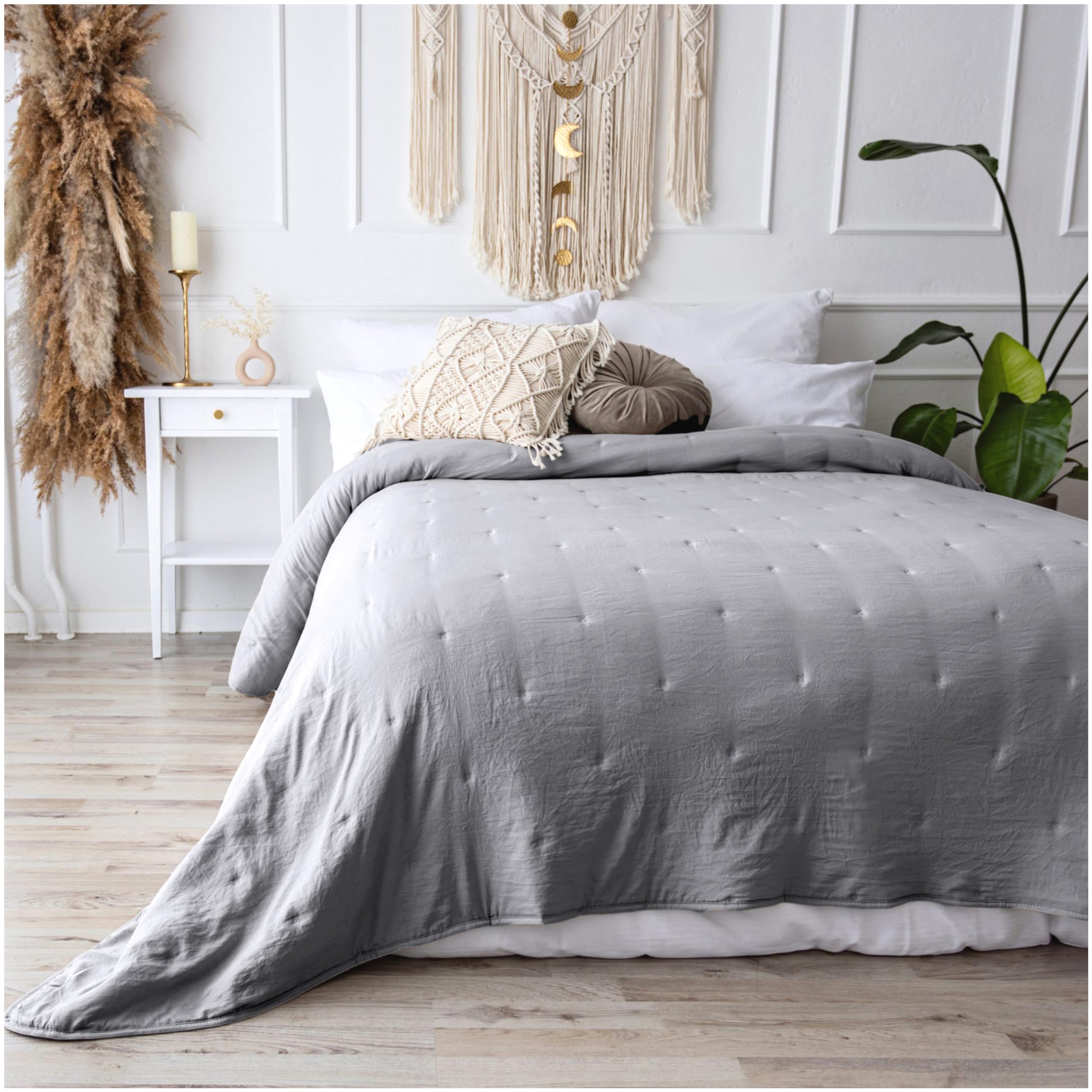Tagesdecke Bettüberwurf 220x240 Cm Pique Bettdecke Überwurf Wohndecke Sofa Decke