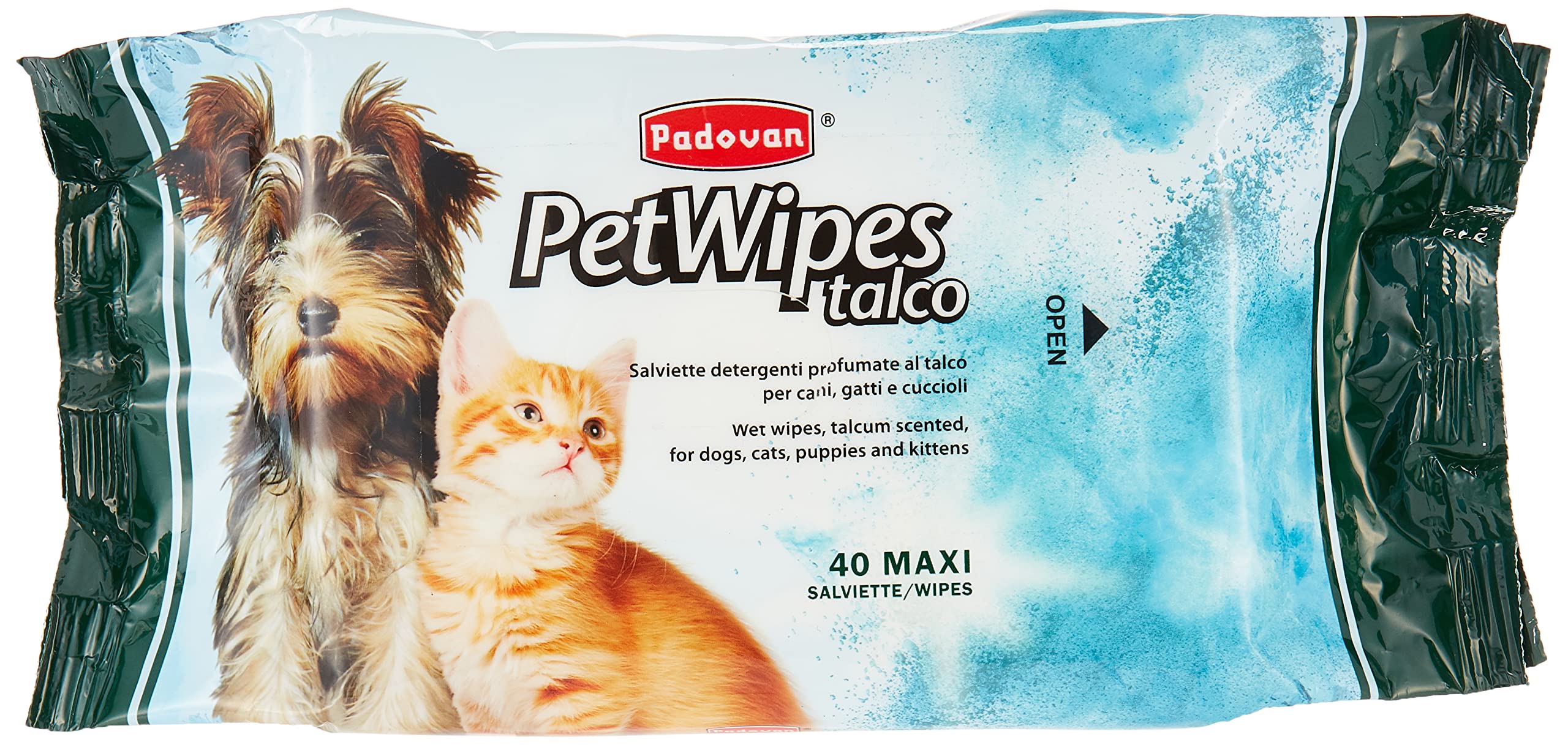 Padovan Talcim Scented Pet Wet Wipes