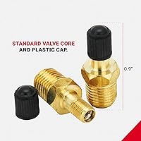 Vista 3 de Milton S-684 Válvula de tanque NPT de 1/8" - Paquete de 2