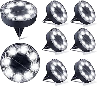 Bright Solar Outdoor Lights 6000K IP65 Waterproof LED Solar Pathway - View #13