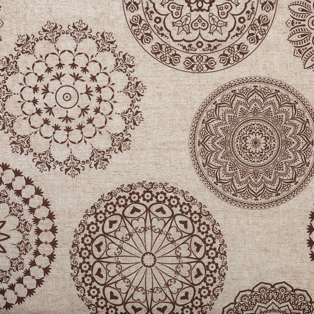 Kt KILOtela - Tela Loneta Estampada, Decoración, Tapizar, Cojines, Cortinas, Bolsos, Manteles, Costura Creativa, 100 cm Largo x 280 cm Ancho, Flores Sevilla, Rosa, Azul ─ 1 Metro — view 47