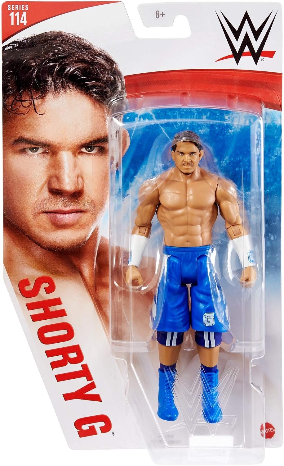 WWE Shorty G Action Figure Series 114 Action Figure Posable 6 in Collectible for Ages 6 Years Old and Up image 5