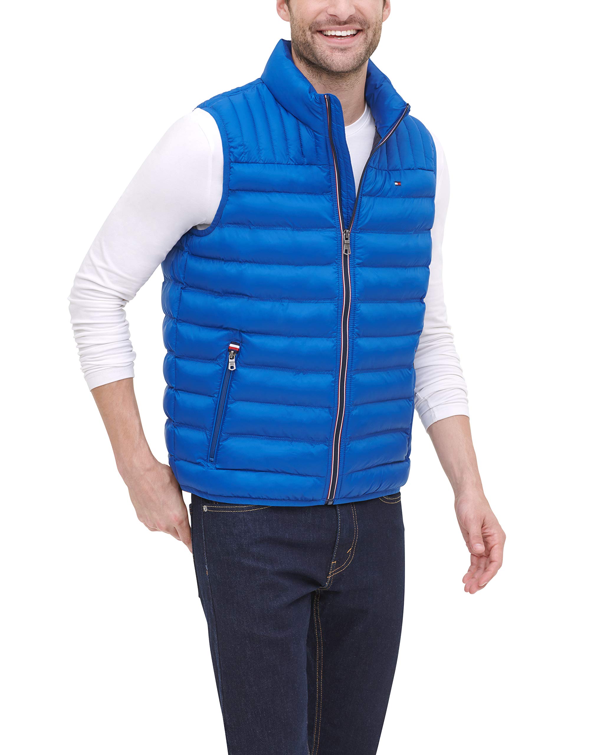 Tommy Hilfigermens Lightweight Packable Puffer Vest Jacket (Standard and Big & Tall)