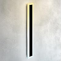 Vista 24 de ASD Lámpara LED de montaje en pared de 18 pulgadas de largo, aplique lineal para exteriores e interiores 3CCT, regulable, impermeable