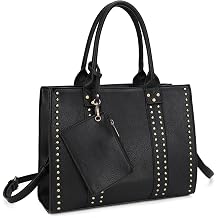 JESSIE & JAMES Satchel Purses for Women Shoulder Bags Crossbody Top Handle Handbags with Adjustable Strap Card Pouch