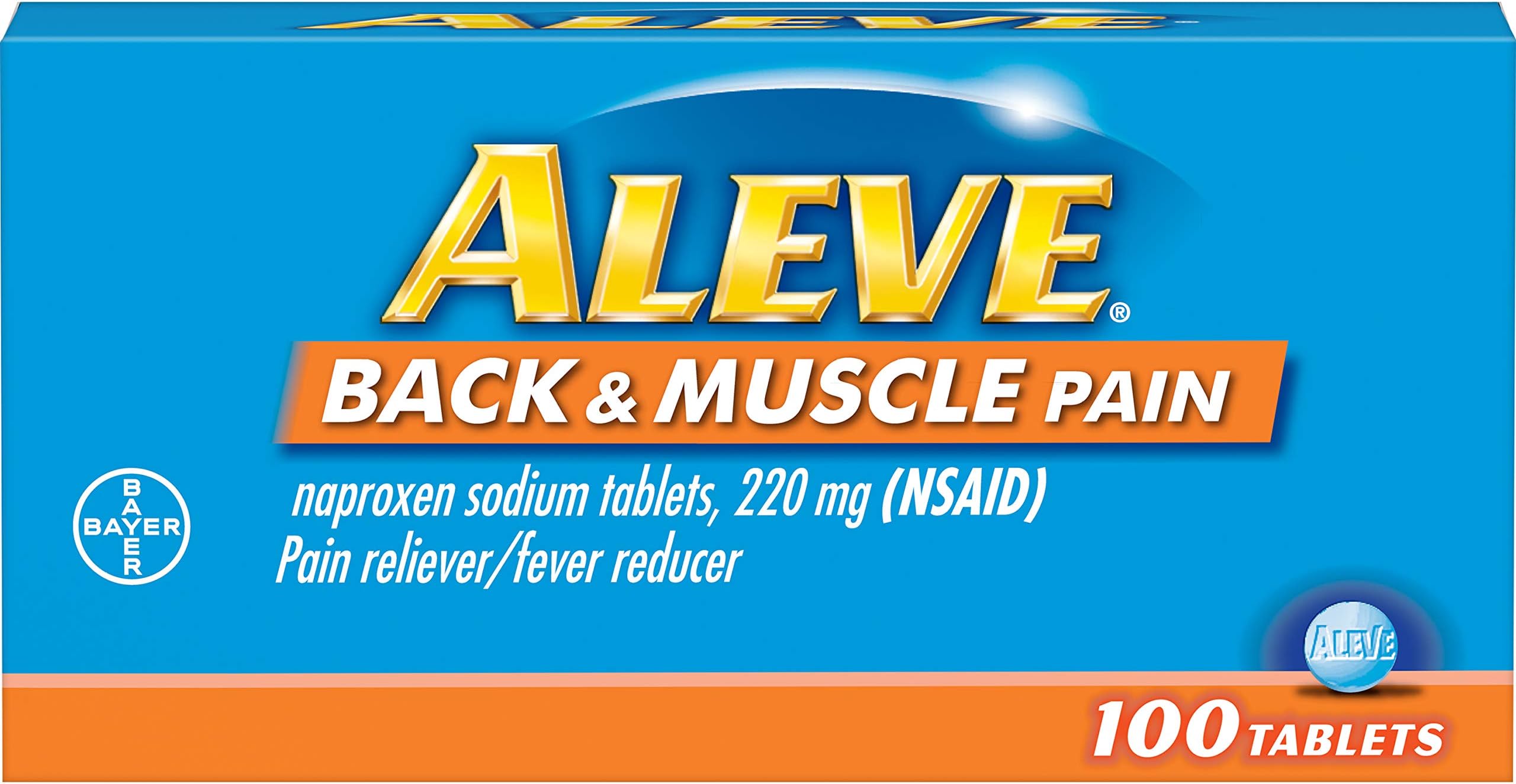 Amazon.com: Aleve Back and Muscle Pain Tablets, Fast Acting All Day