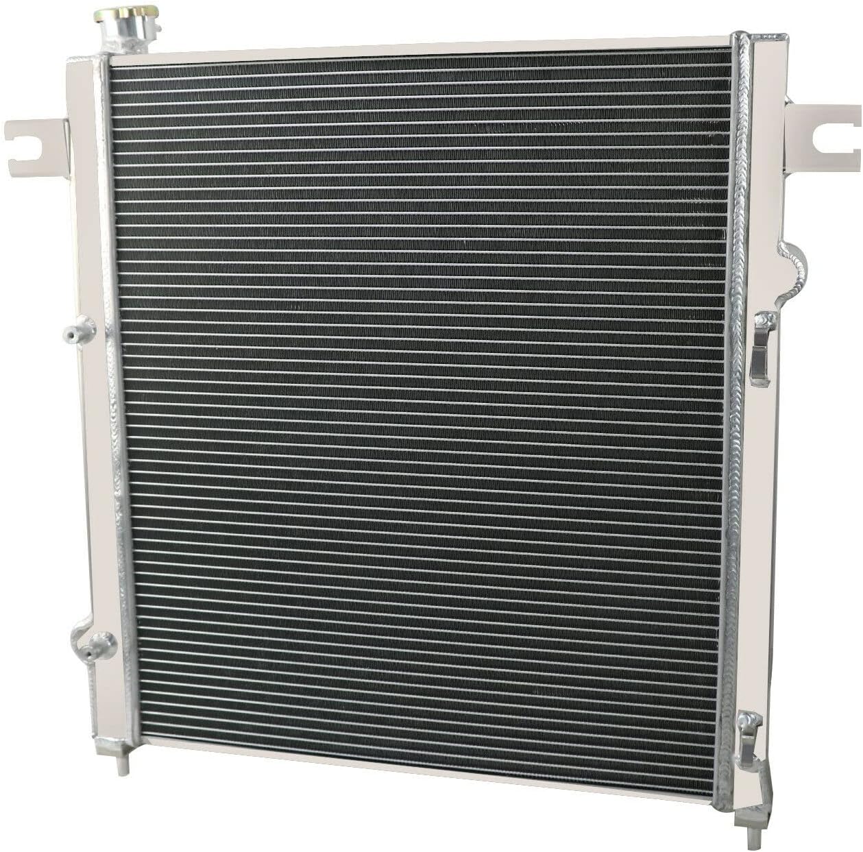 ALL Aluminum Radiator Compatible with 2008-2013 Jeep Liberty 3.7L V6 DPI13071,2012 2011 2010 2009-3 Row Core Radiators