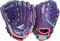 Vista 9 de Rawlings Serie Sure Catch - Guante de sóftbol juvenil Tamaños 10" - 12.5" Múltiples estilos