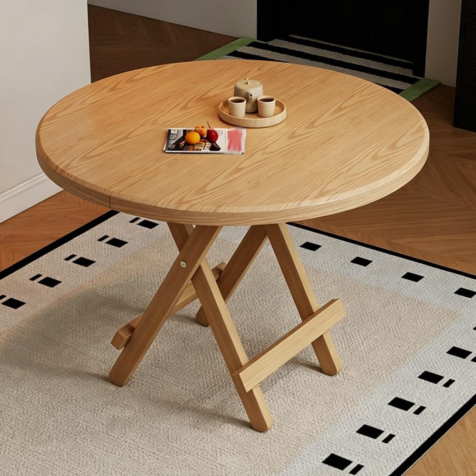 Table portable pour pique-nique extérieur et repas conviviaux sur le balcon