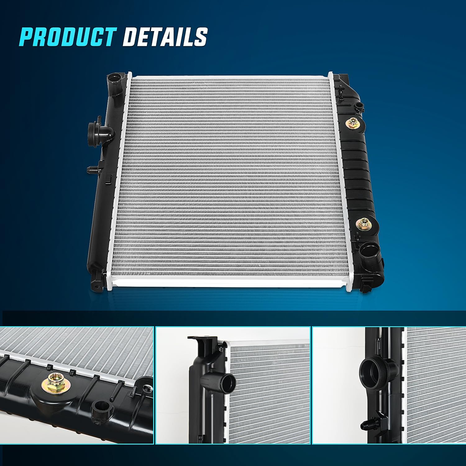 Nilight Radiator for Chevrolet Colorado 2004 2005 2006 2007 2008 2009 2010 2011 2012,GMC Canyon 2004-2012, Isuzu i-280 i-290 i-350 i-370 2006 2007 2008 2.8L 2.9L 3.5L 3.7L.