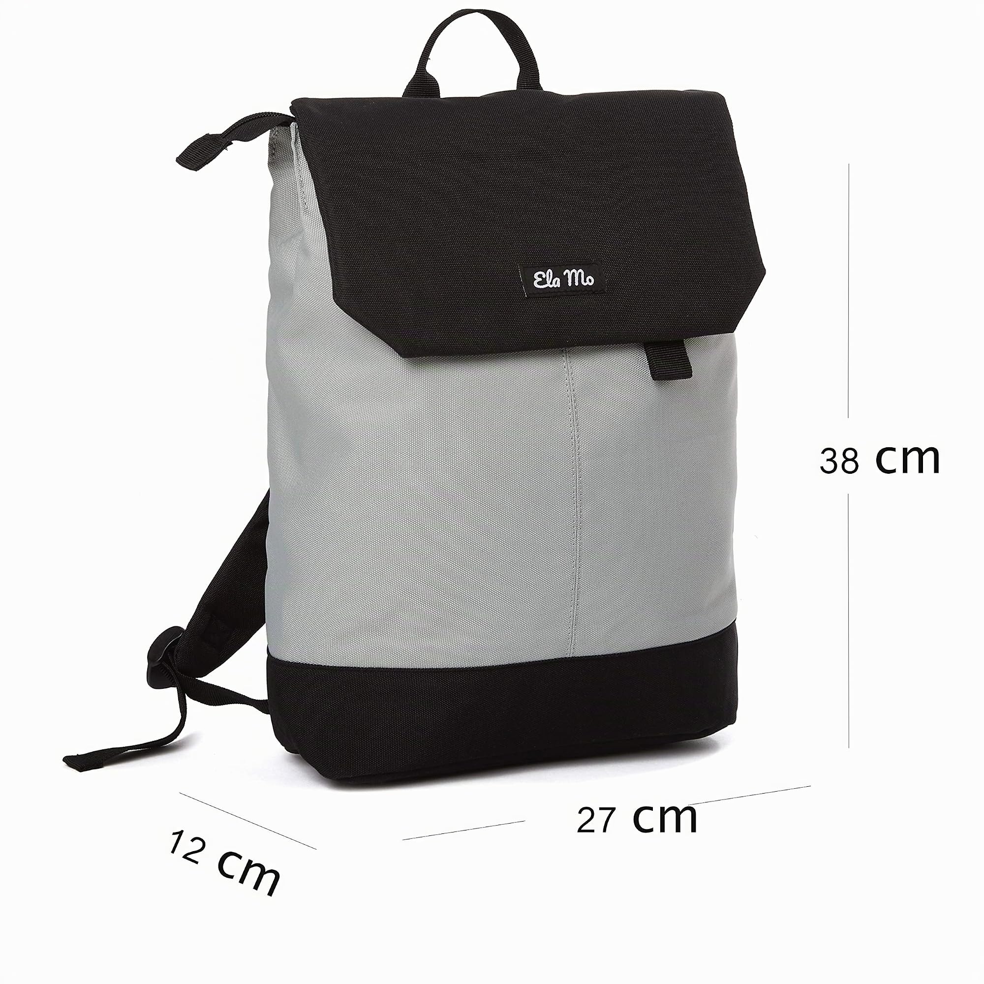 Ela Mo Zaino da donna – Daypack bello & pensato – Zaino per computer portatile da donna – Borsa antifurto per scuola, università, business