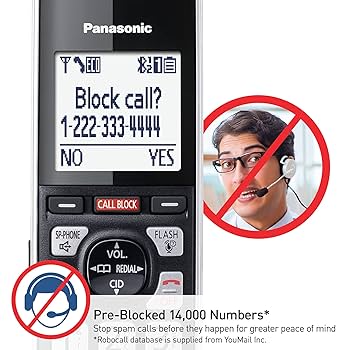 Amazon.com : Panasonic Cordless Phone with Advanced Call