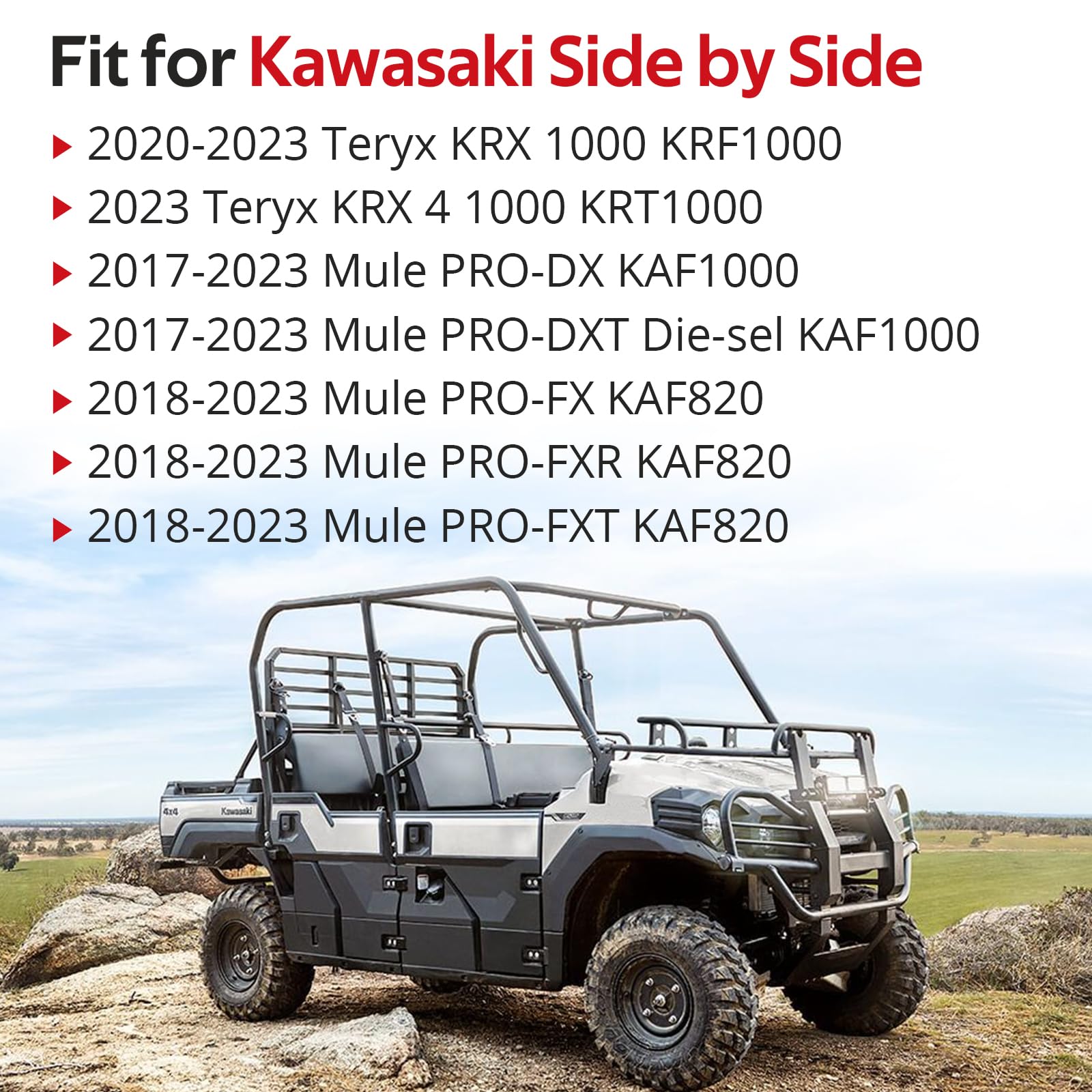 Amazon.com: JAVIK Ignition Key Switch Fit for Kawasaki Teryx