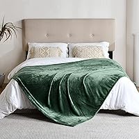 Vista 26 de SOCHOW Flannel Fleece Blanket Twin Size, All Season Lightweight Super Soft Cozy Blanket for Bed or Couch, Blue Coral, 60" X 80