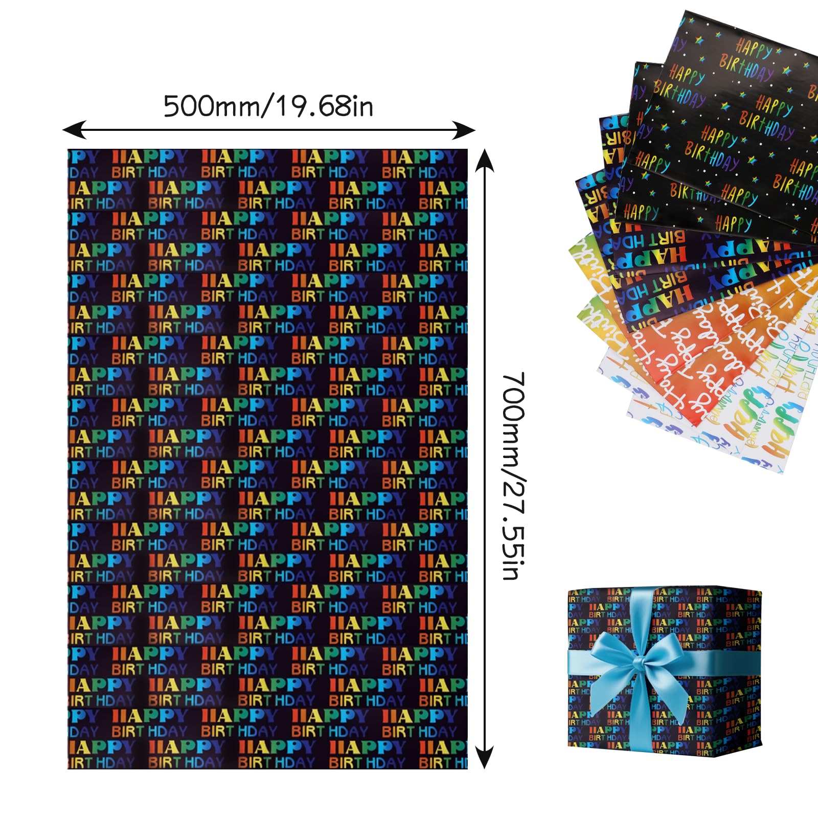 Cadeaupapier bloemen strepen stippen kopen? Overige woonaccessoires