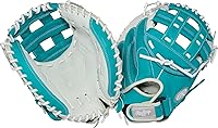 Rawlings Shut Out Youth Fastpitch Softball Glove 12.5" Basket Web - Girls 8-14, Full-Grain Leather, 80% Factory Break-In