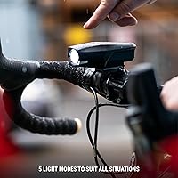 Vista 5 de Portland Design Works City Rover 700 USB Rechargeable Headlight, Black