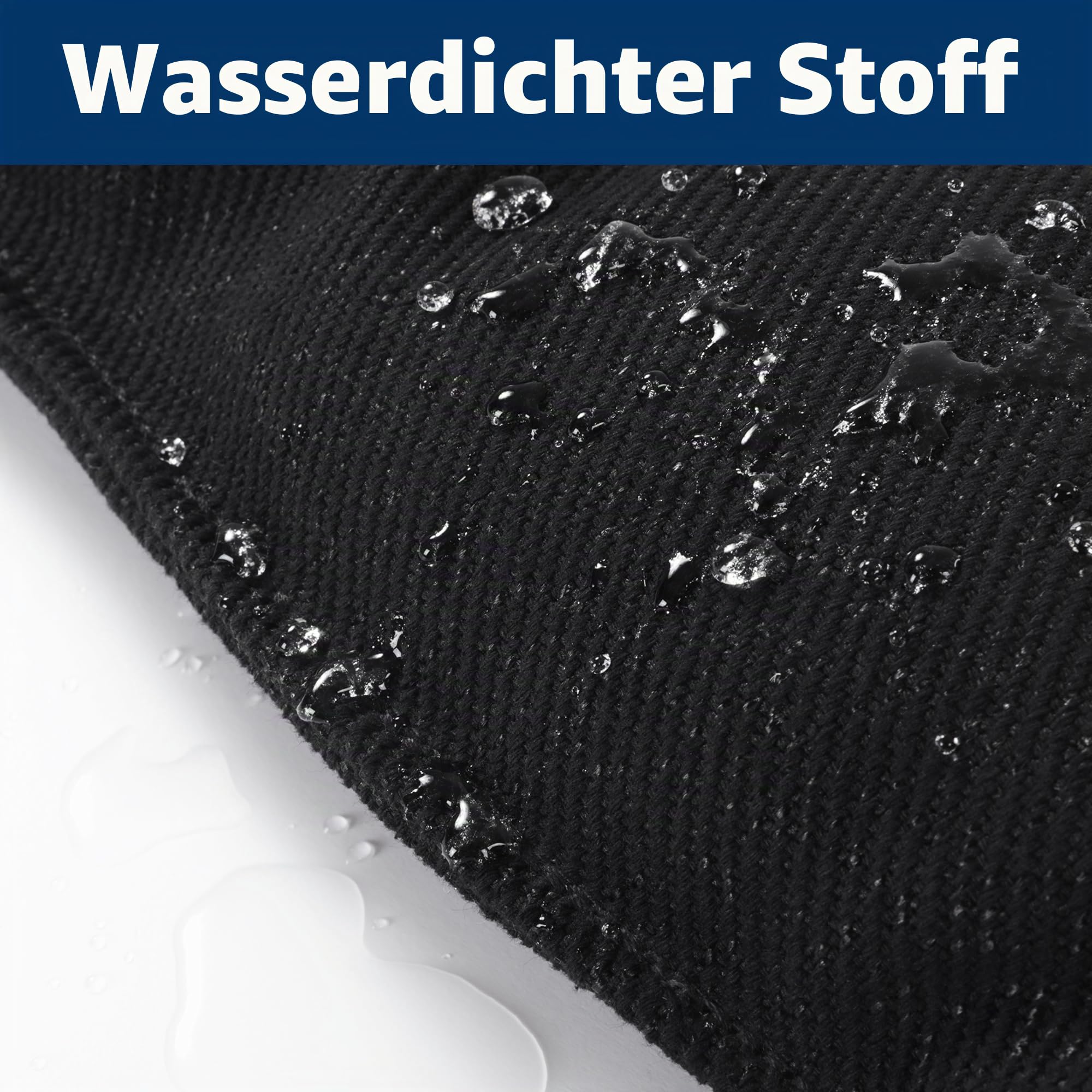 MABOZOO Unzerstörbares Hundebett, kaufeste Kistenunterlage, langlebig, für Aggressive Kauer, waschbare Hundematte, XL, 71,1 x 104,1 cm, Schwarz