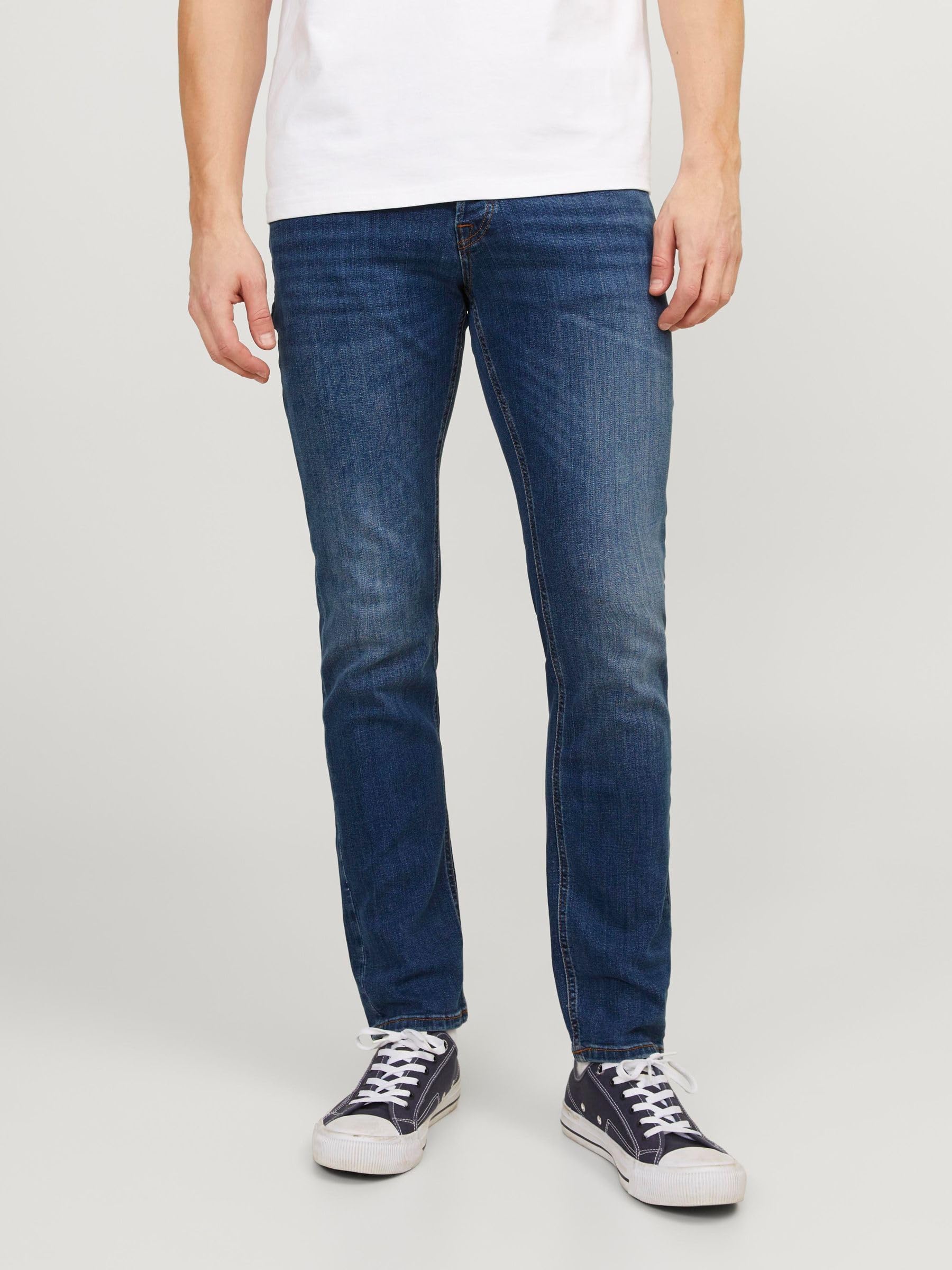 Mêskie Jeansy TIM Straight Legs Slim Fit z p³askim przodem TIM ORIGINAL