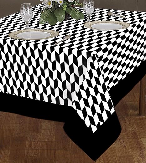 AIRWILL 100% Cotton 2 Seater Table Cover (Pack of 1)