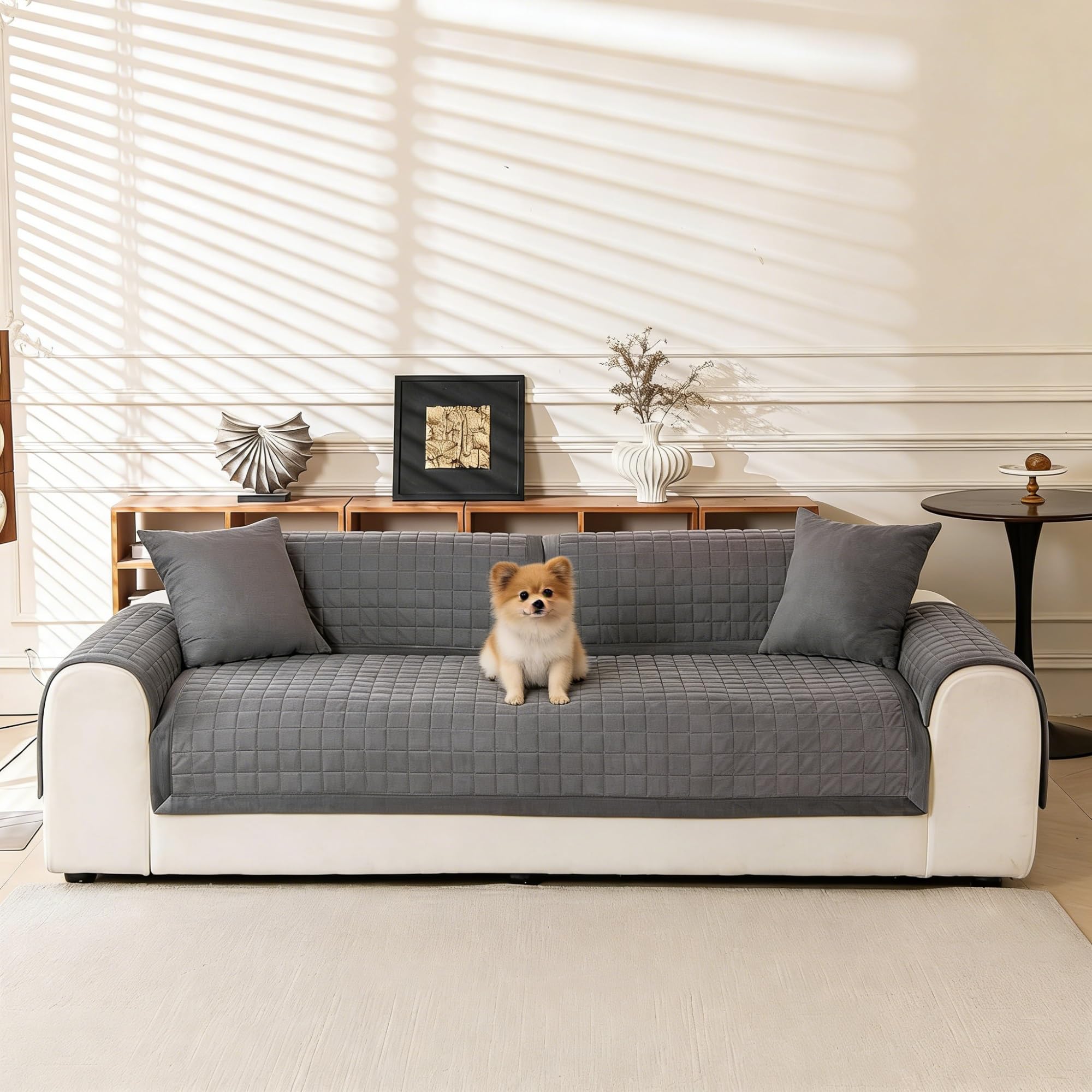 Housse de canapé lavable pour protéger des animaux et des taches