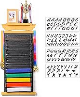 Vista 1 de Tilhumt 10/12 Belts Karate Belt Display Rack with Photo Shelf, Felt Taekwondo Belt Display Rack Martial Arts Belt Display for Adults TKD, BJJ