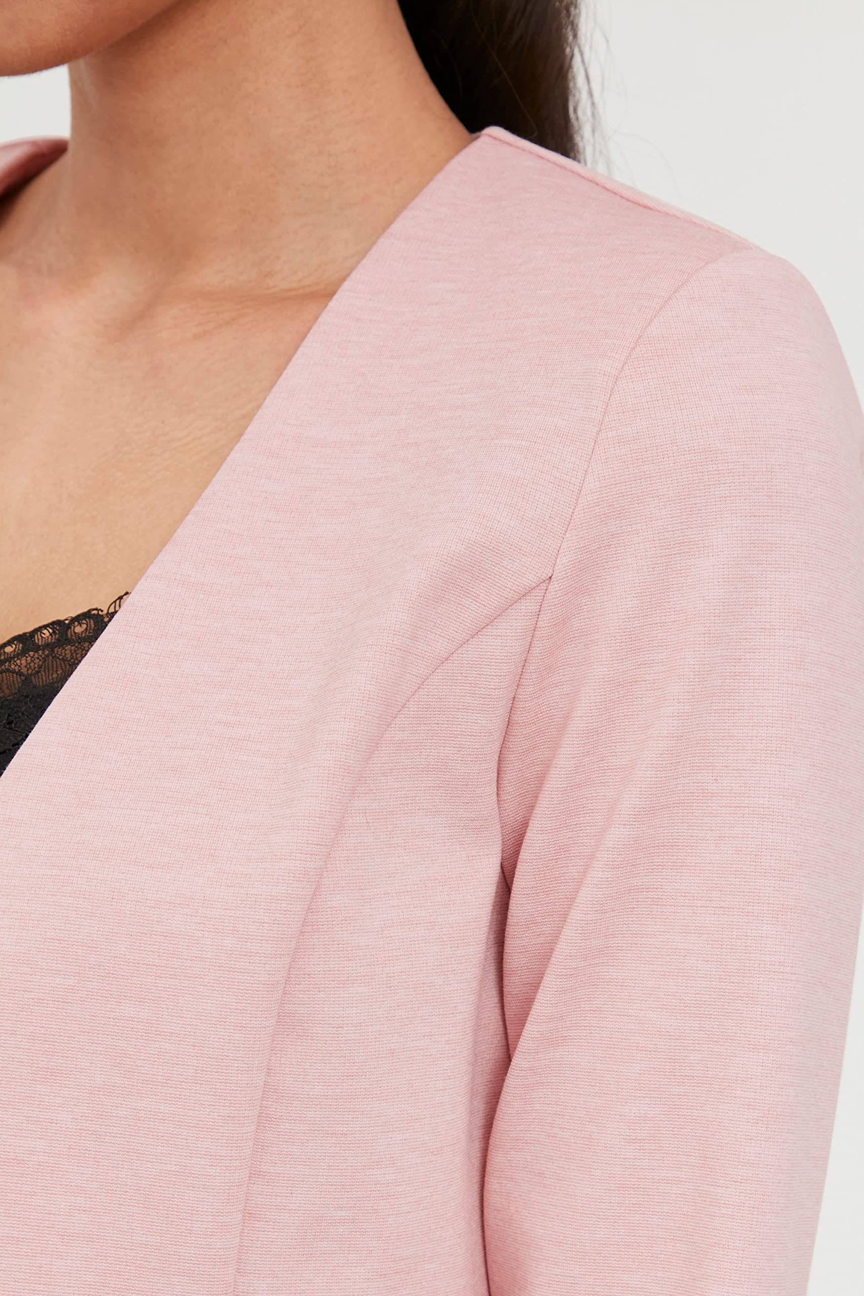 ICHI IHKATE BL Blazer Court pour Femme avec Stretch