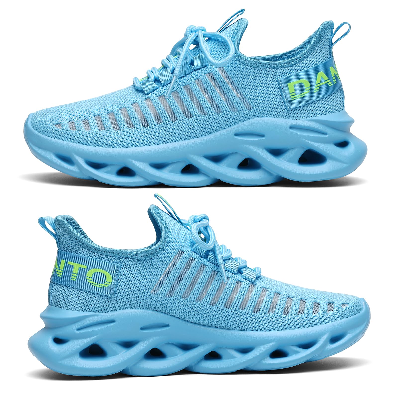 Dannto Scarpe da Ginnastica Uomo Donna Sneakers Running Sportive Basket Outdoor Respirabile Mesh Scarpe da Corsa Tennis Fitness Unisex