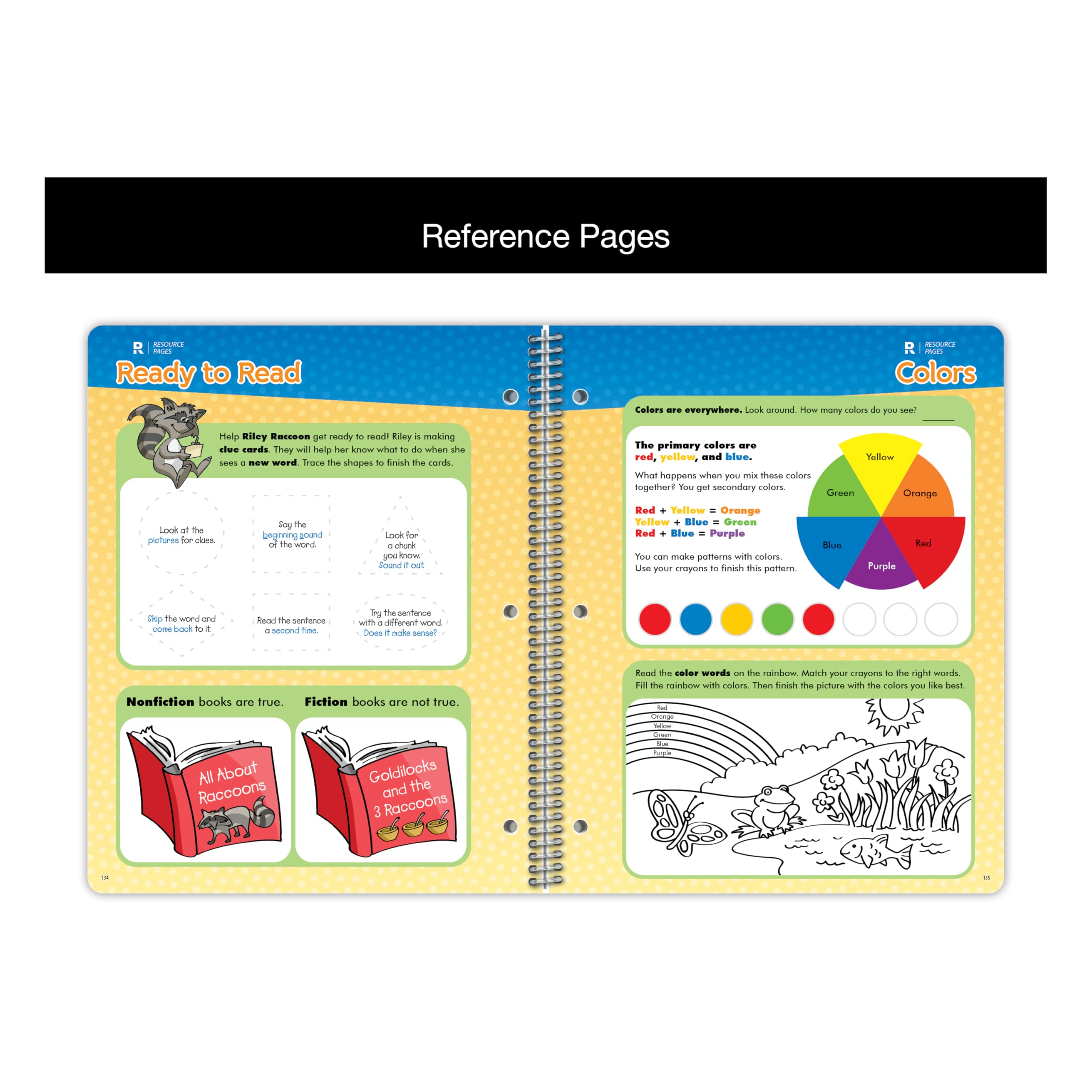 Planificateur académique pour enfants de 5 à 9 ans, couverture de bloc