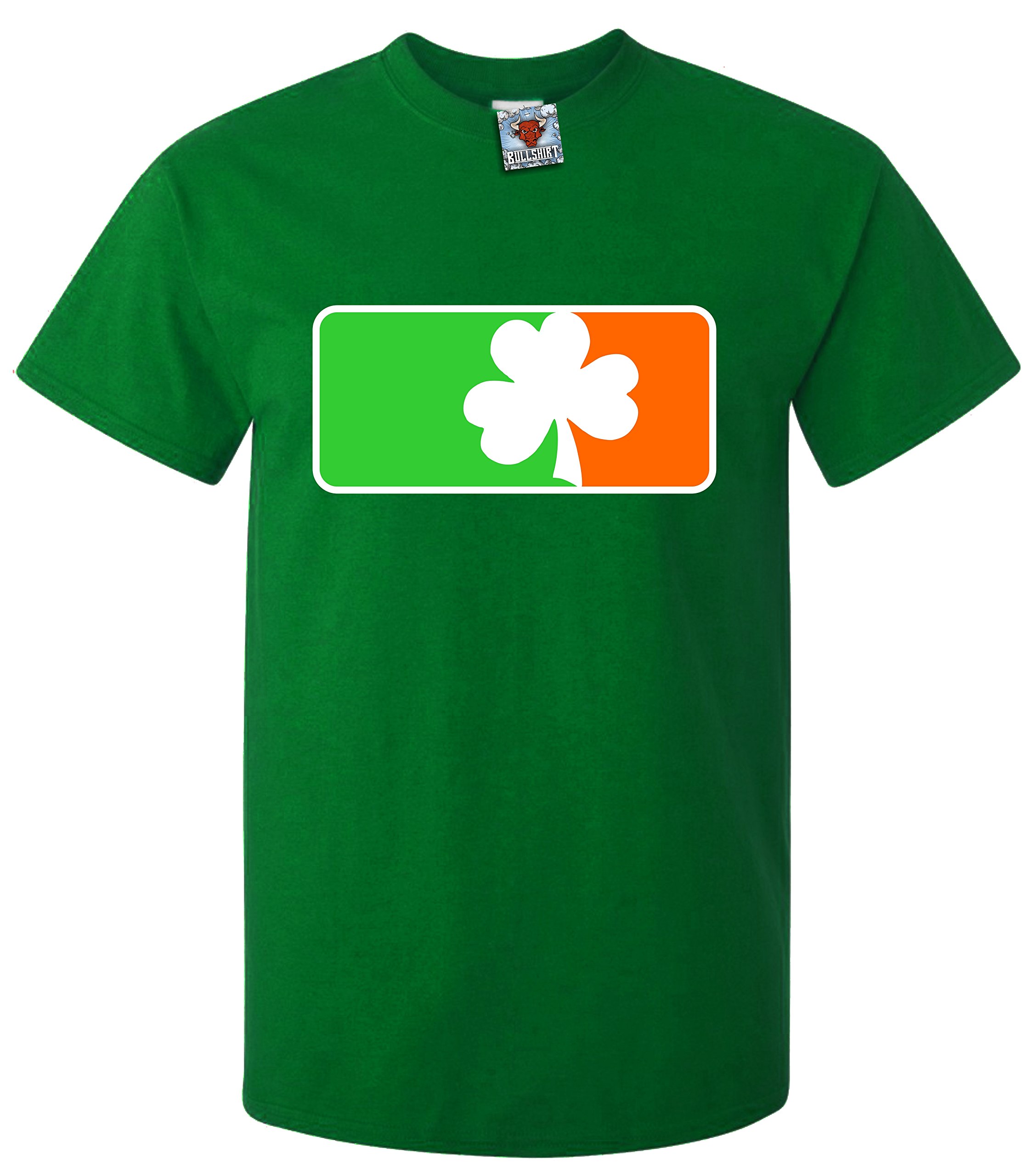 Reality Glitch Men's Clover Irish Flag T-Shirt.