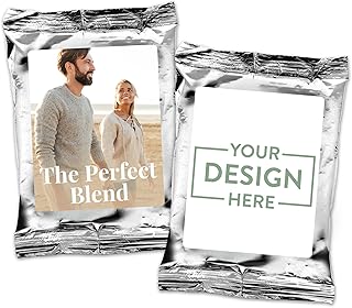 Best Day Ever Spot Personalized Coffee Bags, Custom Coffee Wedding Favor...