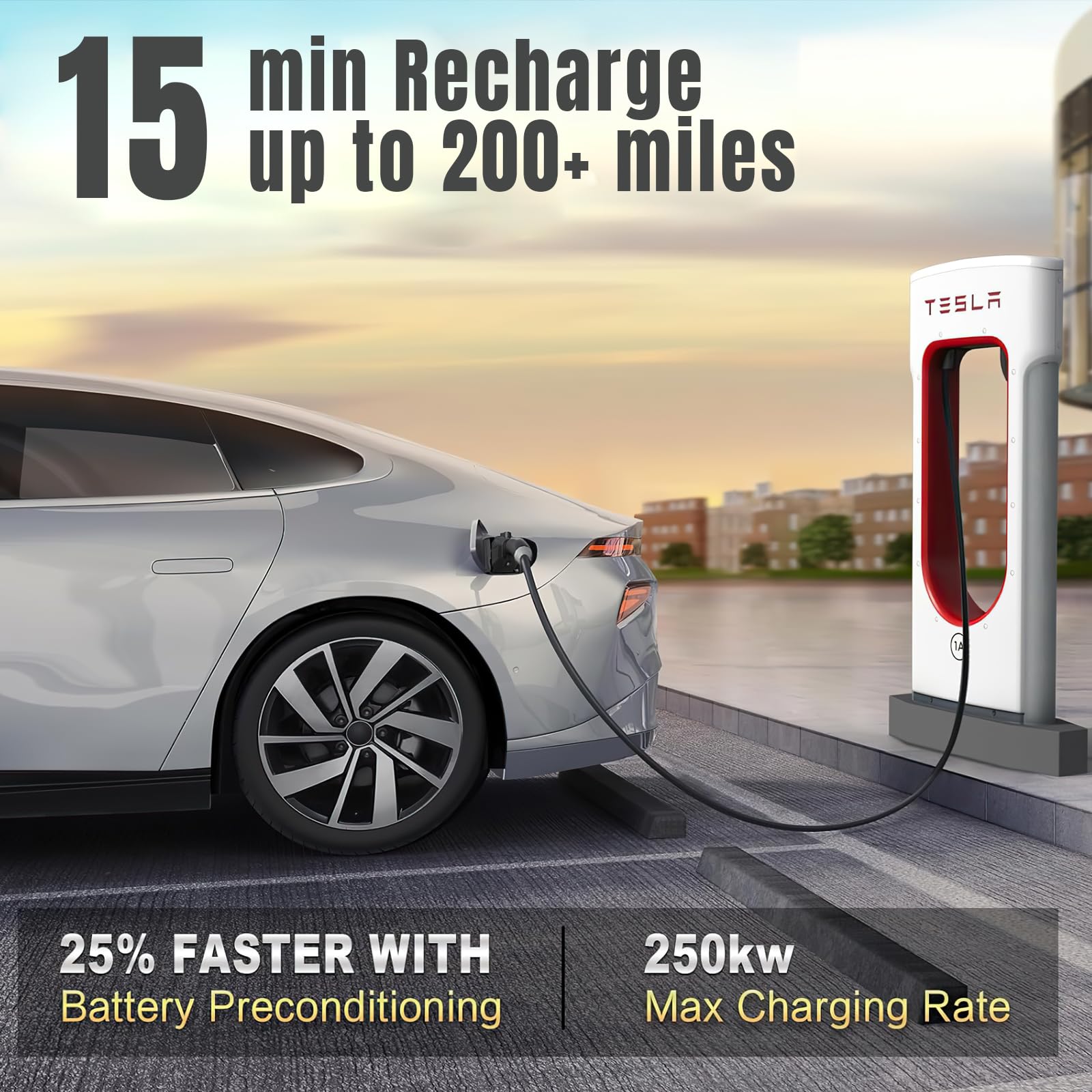 Teslaスーパーチャージャー→他機種への変換器 Teslaスーパーチャージャー→他機種への変換器 Teslaスーパー