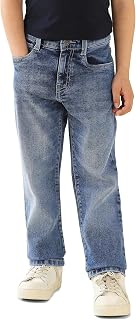 USPA Kids Boys Relaxed fit Whiskered Jeans Price In India