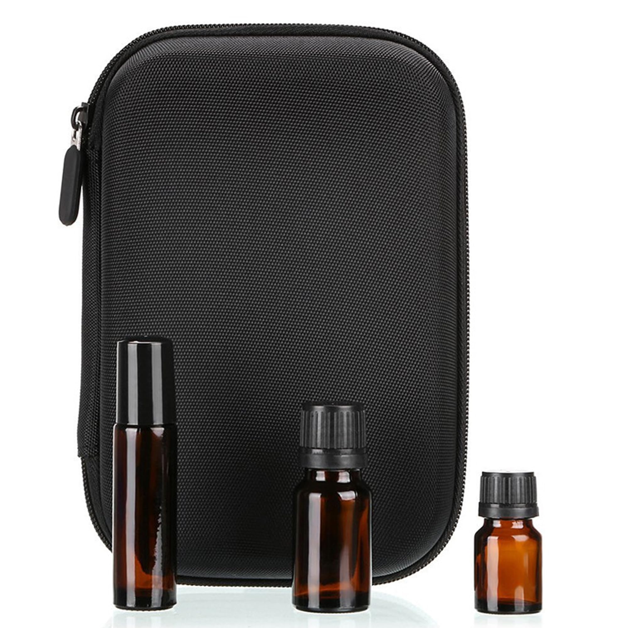 Torba na olejki eteryczne – torba do przechowywania w podróży lub do codziennego użytku, pomieści 12 butelek 5 ml – 10 ml
