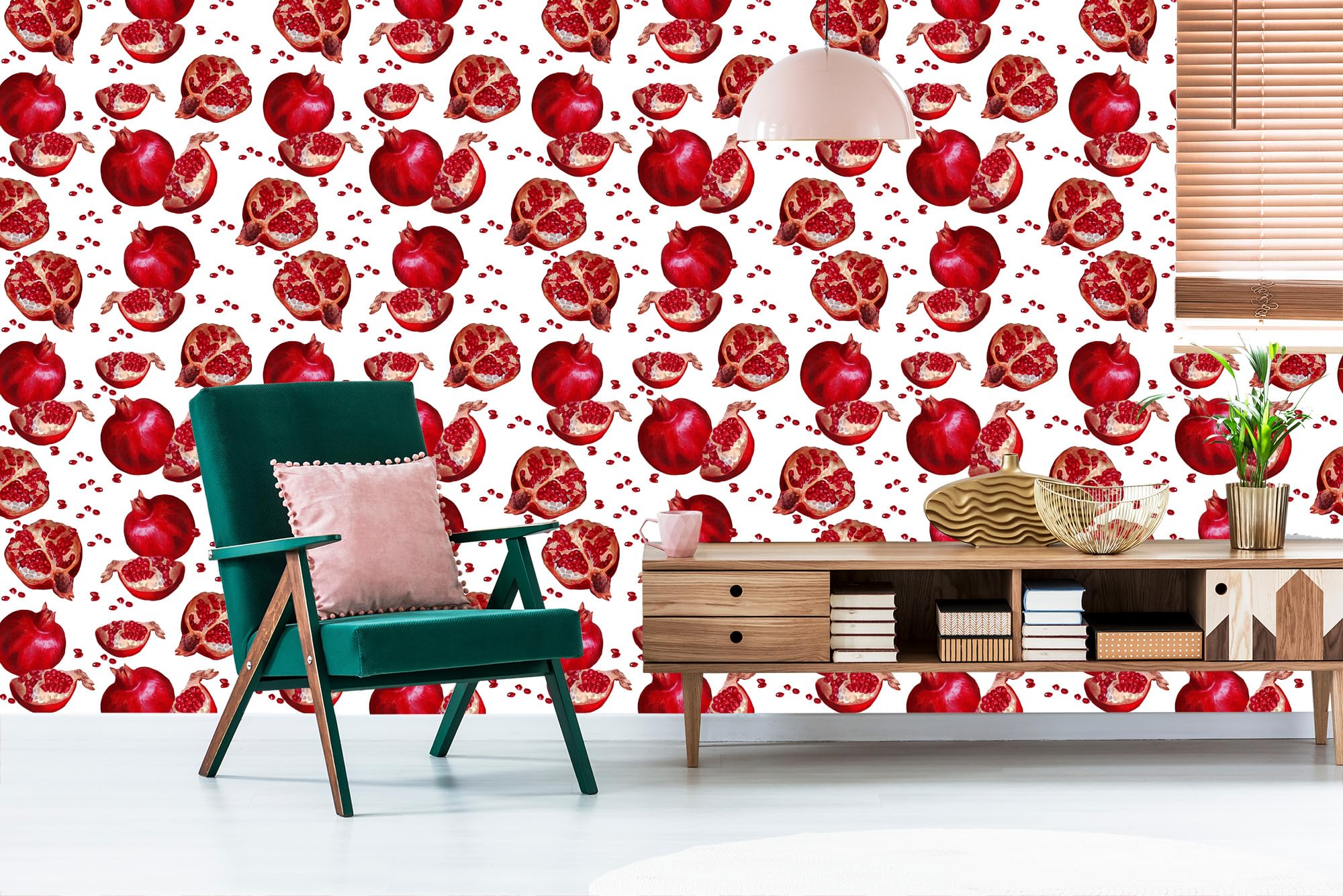 Decoración de Pared, Frutas y naturaleza, 50 x 1000 cm
