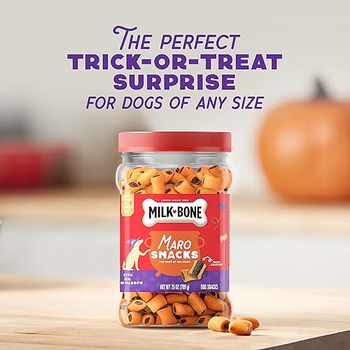 Miniatura 5 de Milk-Bone MaroSnacks - Bocadillos para perros, golosinas de Halloween para perros, recipiente de 25 onzas