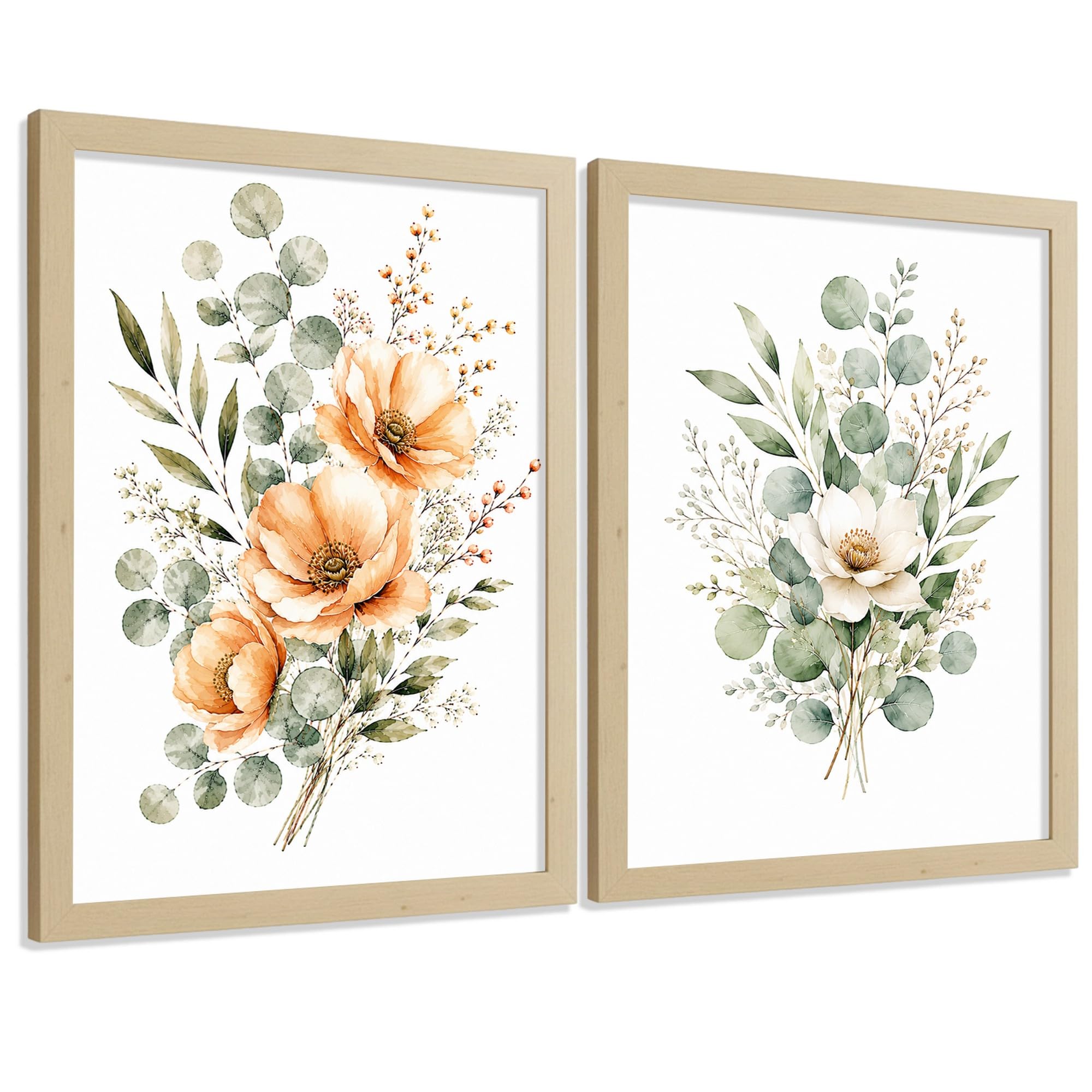 Nacnic Spiritual Posters with Buddha, Lotus and Ganesha Art