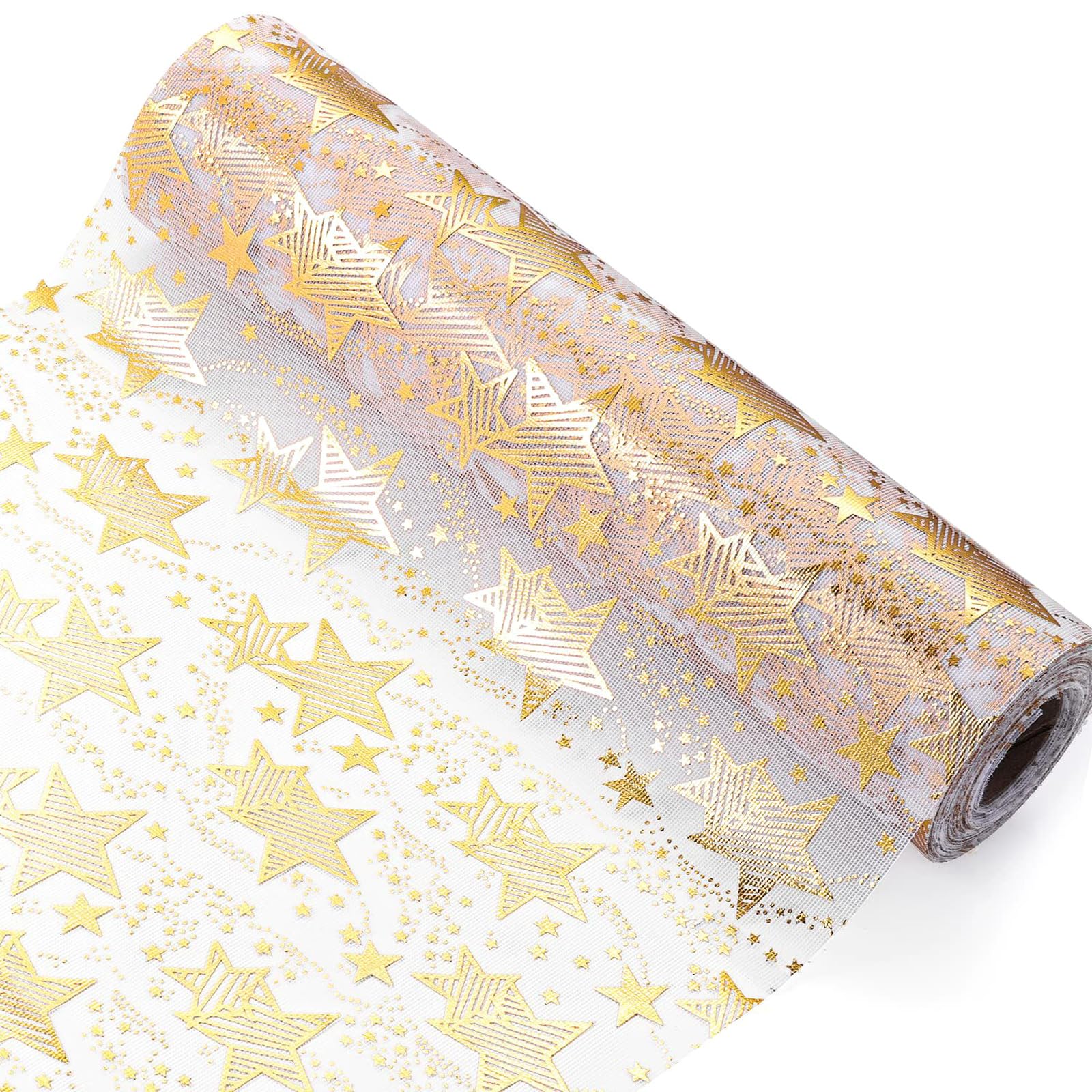 Table Runner Dining Table Decoration Tablecloth with Star for Weddings Birthdays and Holiday Gatherings Star Runner