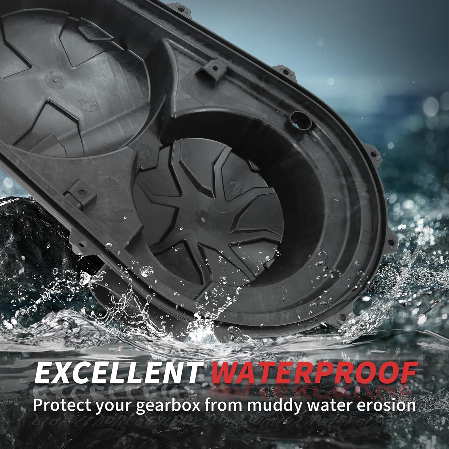 X3 Outer Clutch Variator Cover, CVT Variator Clutch Plate Housing Cover Fit for Can-Am Maverick X3 Max R RR 2017-2025, Replace OEM #420212508,720212508