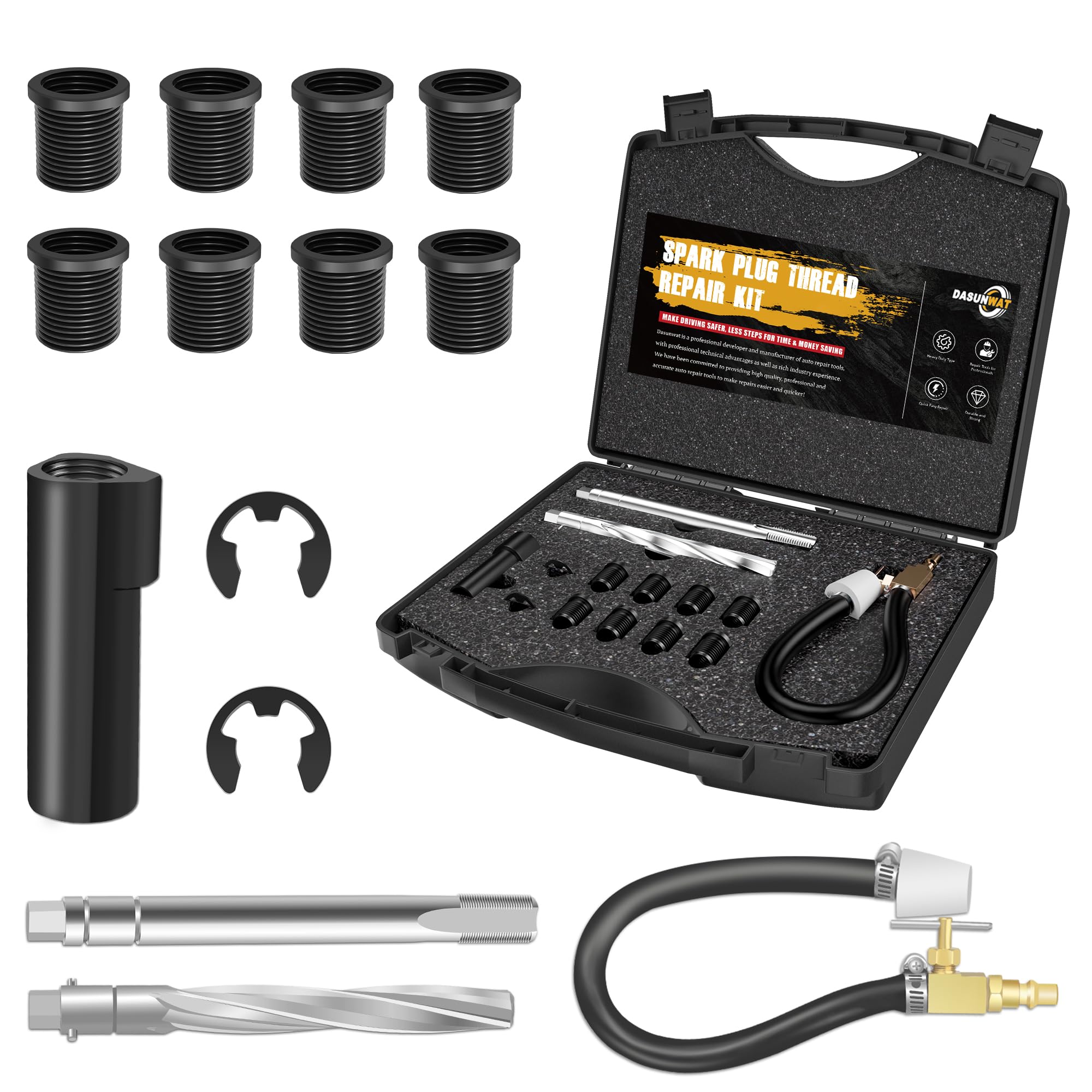 38900 Two Valve Spark Plug Tool Kit, Foolproof Repair System