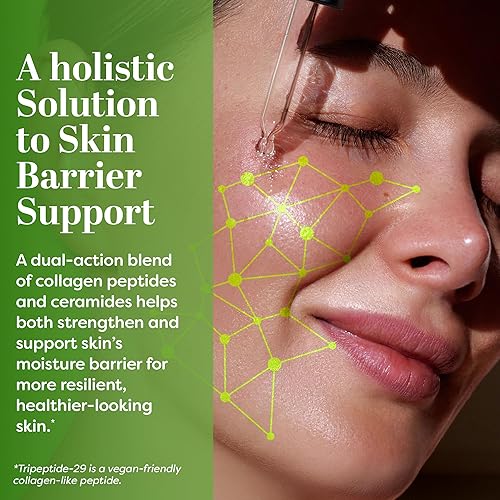 Miniatura 4 de TruSkin Pro Collagen Multi Peptides Serum para la cara – Suero facial antienvejecimiento con tripéptido-29 y ceramidas – Apoya el colágeno natural