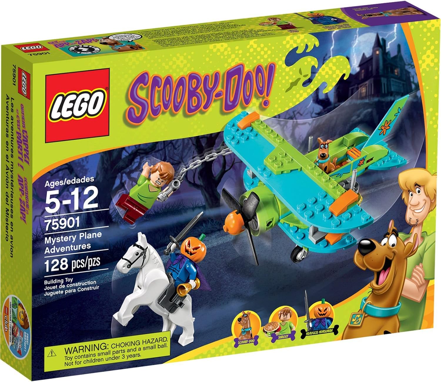 Scooby-Doo 75901 Mystery Plane Adventures Building Kit