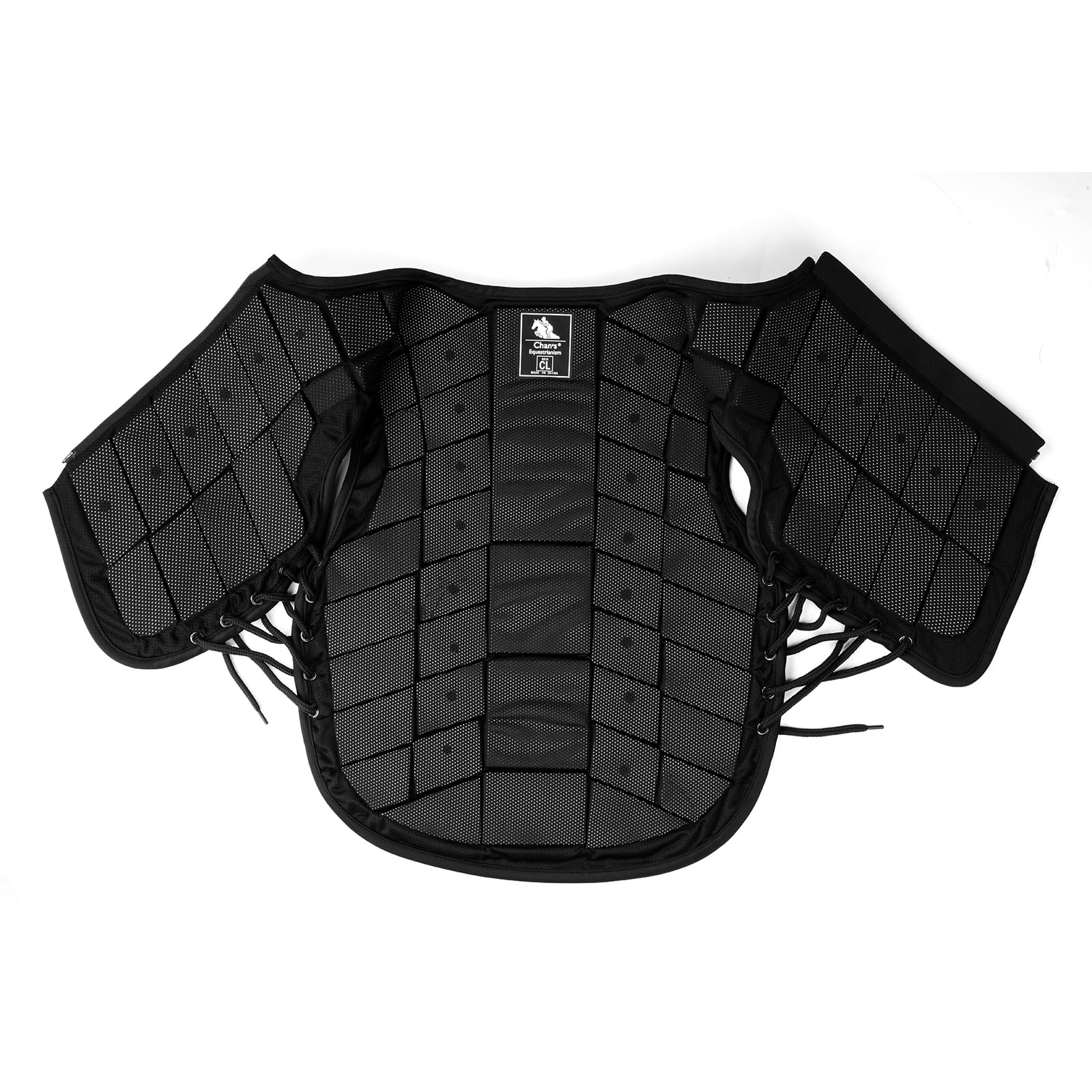 Protezione per Il Corpo da Equitazione, Gilet Protettivo Nero Acrilico per Allenamento per Equitazione, Comodo Gilet da Equitazione per Ragazzi Ragazze Bambini Bambini(CL)