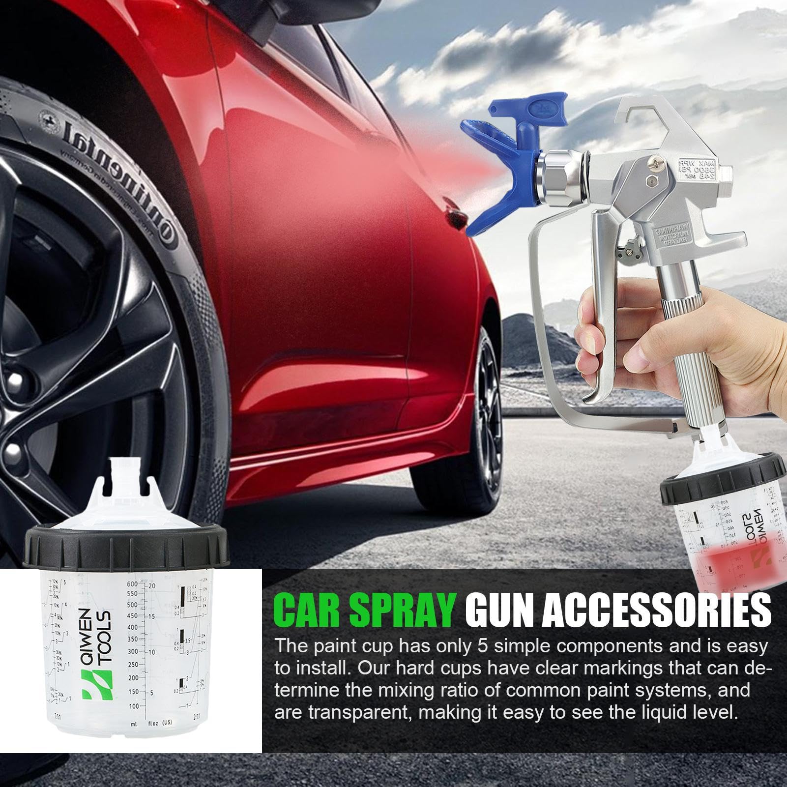 Gobelet nettoyant pour pinceaux – Outils de peinture réutilisables