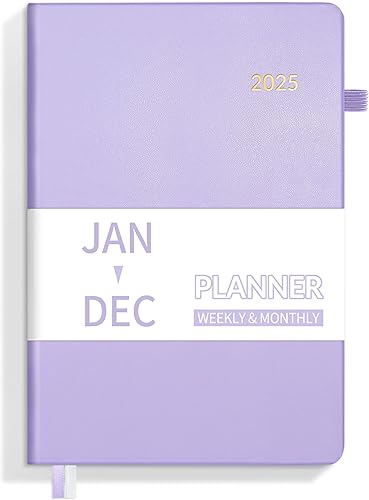 SUNEE Agenda semanal y mensual 2024 de tapa dura, 5.5 x 8.3 pulgadas, 12 meses (enero de 2024 a diciembre de 2024), agenda pequeña de tapa dura,