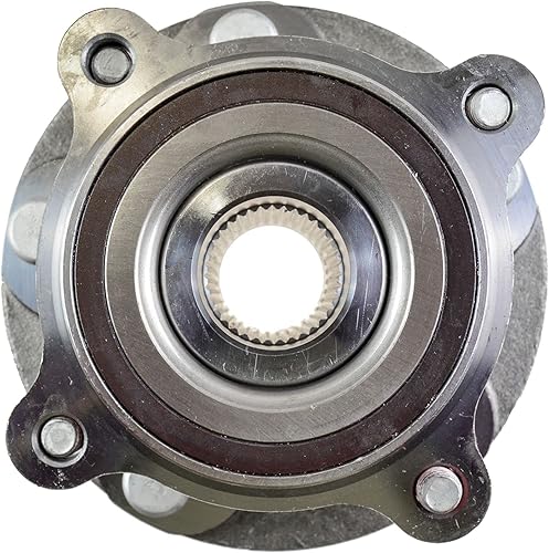 Miniatura 4 de TRQ Cojinete de rueda delantera y conjunto de cubo izquierdo o derecho para Toyota Pickup Truck SUV