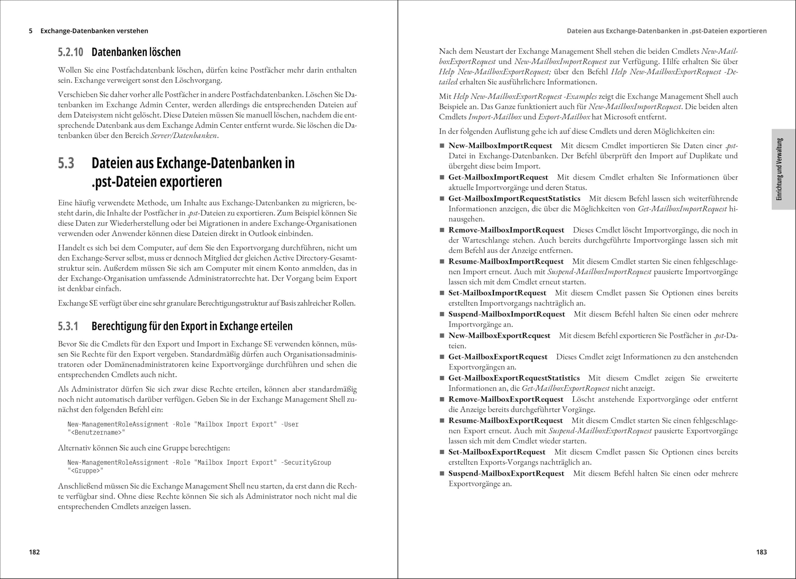 Microsoft Exchange Server SE und Exchange Online – Das Handbuch: Der Einsatz im Rechenzentrum und in der Cloud mit Microsoft 365