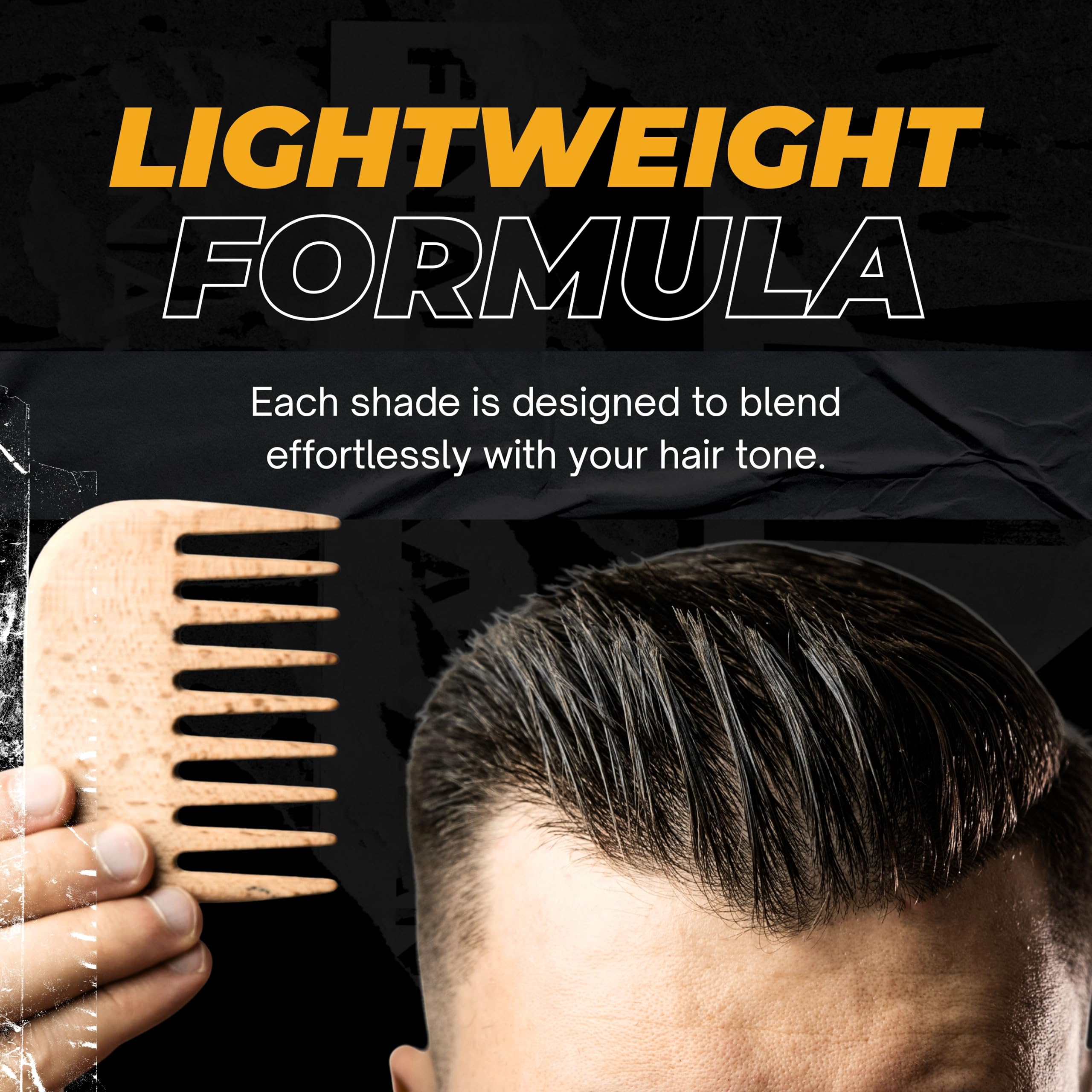 NISHMAN Magic Retouch Correcteur de Racines - Noir 100ml - Couverture Instantanée des Cheveux Gris & Rafraîchissement de la Couleur – Spray Capillaire Séchage Rapide et Longue Tenue